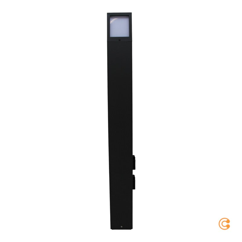 Deko-Light Steckdosensäule Steckdosensäule Facado 100cm grau SIEHE TEXT/FOTO - 4042943170729