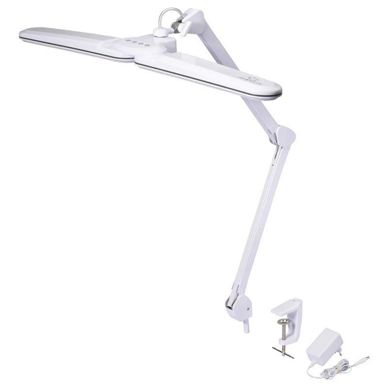Renkforce Klemmleuchte LED RF-7165304 dimmbar 18W warmweiß grau 850x690mm Lampe - 4064161501772