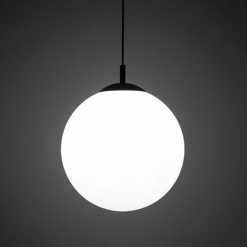 Hängeleuchte Esme Pendelleuchte Lampe dimmbar E27 schwarz Ø35cm 1-flammig - 5901780556716