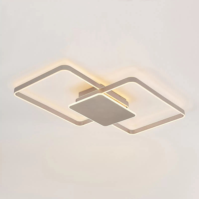 Lucande Kadira LED-Deckenlampe Deckenlampe Deckenleuchte Leuchte Lampe nickel - 4251911710557