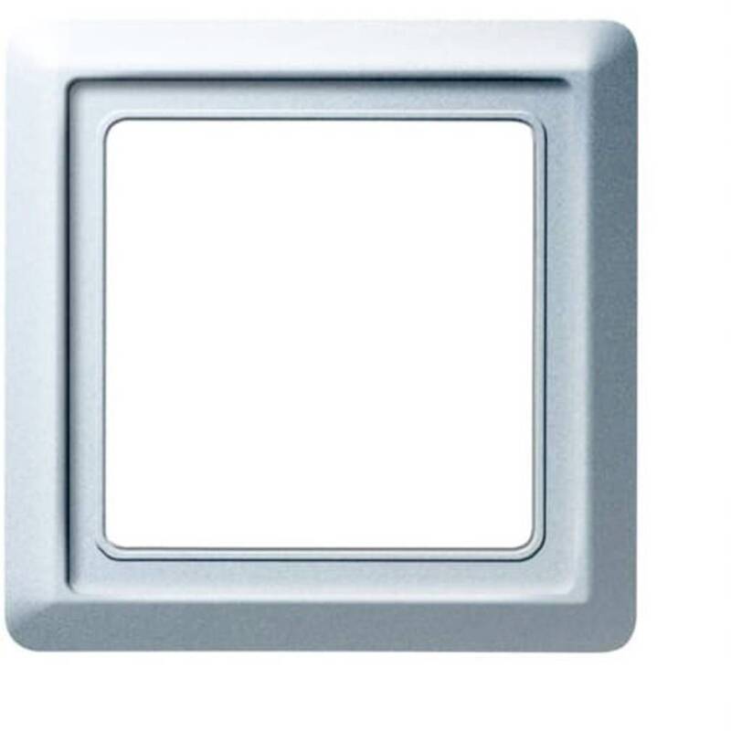 Busch Jaeger Rahmen Abdeckung Allwetter IP44 1fach Weißaluminium RAL 9006 3 Stk - 4011395103739