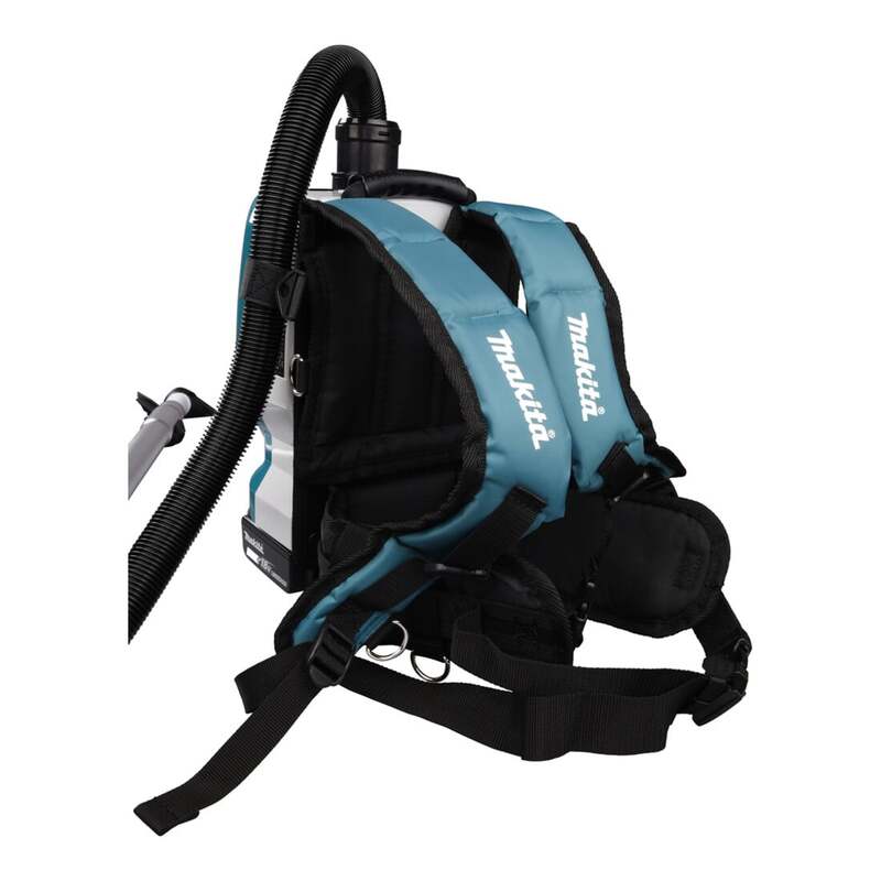 Makita Akku-Rucksackstaubsauger DVC261ZX15 2x18V Sauger HEPA Filter blau - 0088381870016