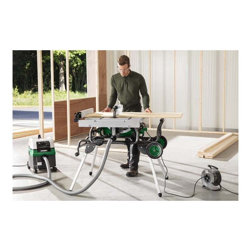 HiKOKI Tischkreissäge C10RJ Hochleistungs-Sägeblatt 255mm 1500W mit Bremse - 4966376334483