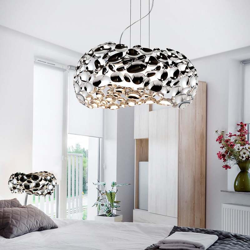 Schuller Valencia Hängeleuchte Narisa LED Pendelleuchte Lampe chrom Ø46cm 3000K - 8435435318734