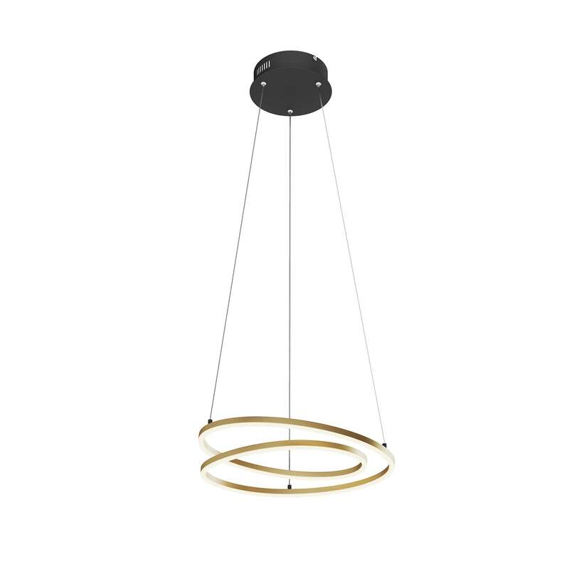 Lindby Pendelleuchte Hängelampe LED messing dimmbar Leuchte Lampe warmweiß - 4251096563702