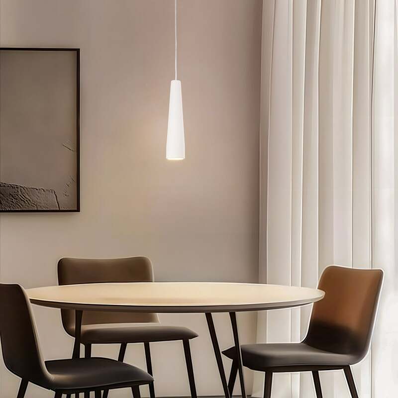 Euluna Hängeleuchte Lectra LED Pendelleuchte dimmbar Keramik weiß 32cm hoch - 5903282711198