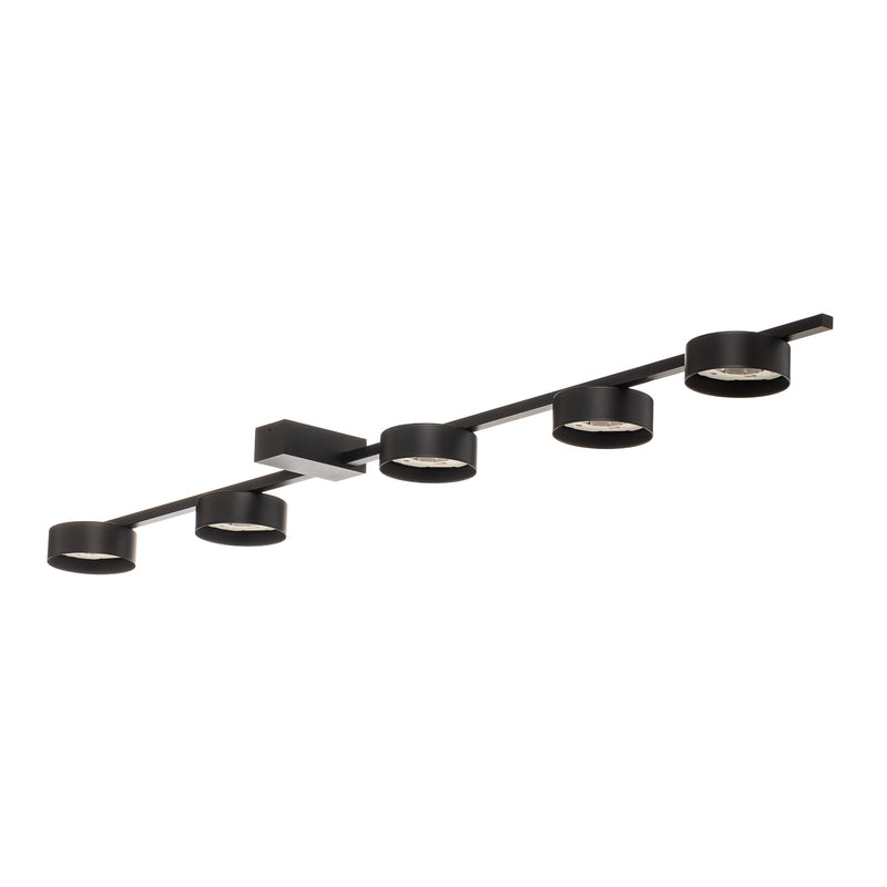 Nowodvorski Deckenleuchte Deckenlampe Pills V LED dimmbar schwarz 5-flammig - 5903139826297