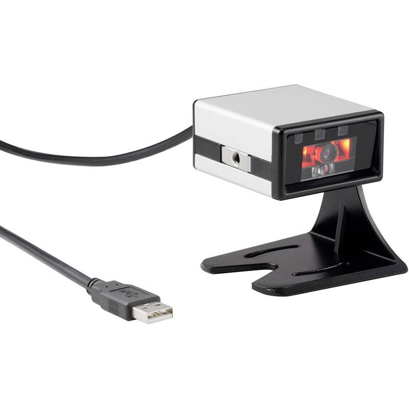 Renkforce FS5022J 2D Barcode-Scanner Kabelgebunden 2D Imager Silber Schwarz - 4053199922505