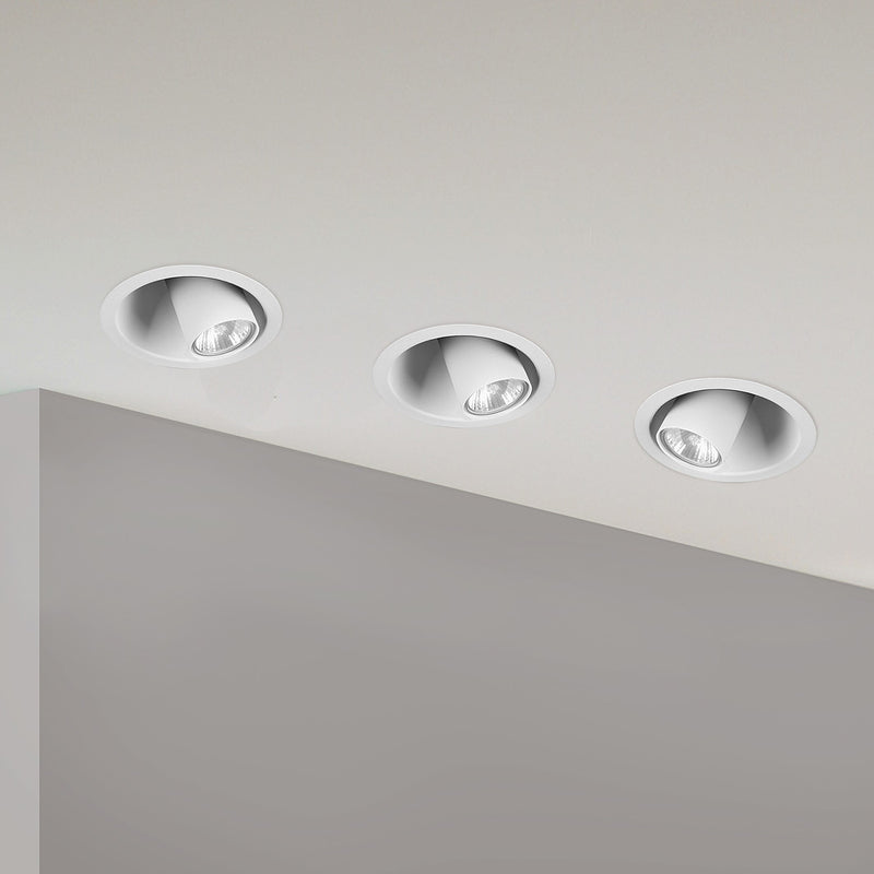 Nowodvorski Lighting Einbaustrahler Spot Dot Weiß Verstellbar Dimmbar Stahl - 5903139937894