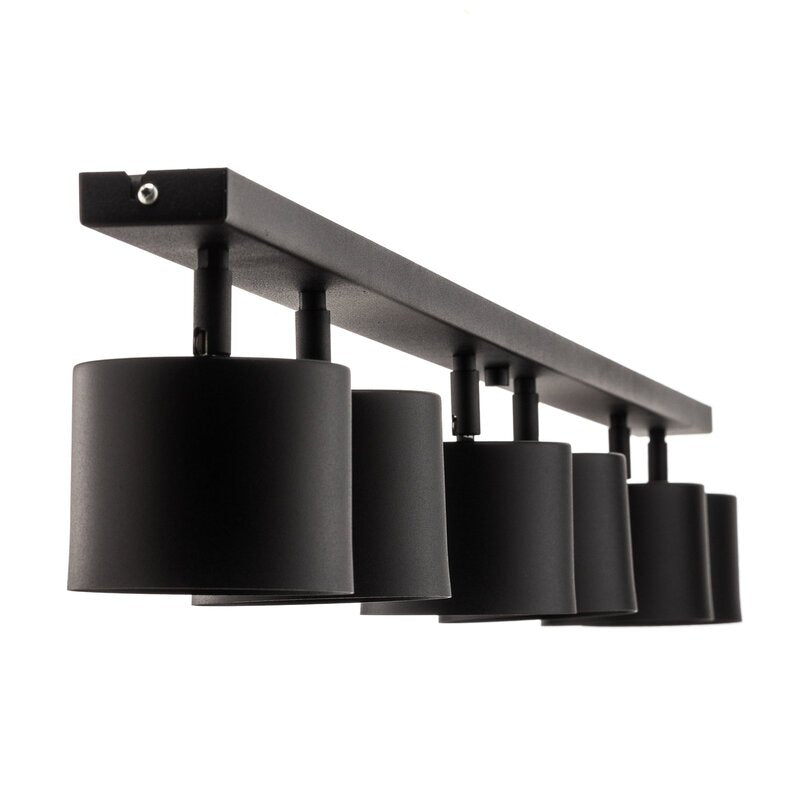 Aldex Deckenstrahler 1047PL K 6-flammig schwarz Deckenlampe GU10 Deckenleuchte - 5904798654696