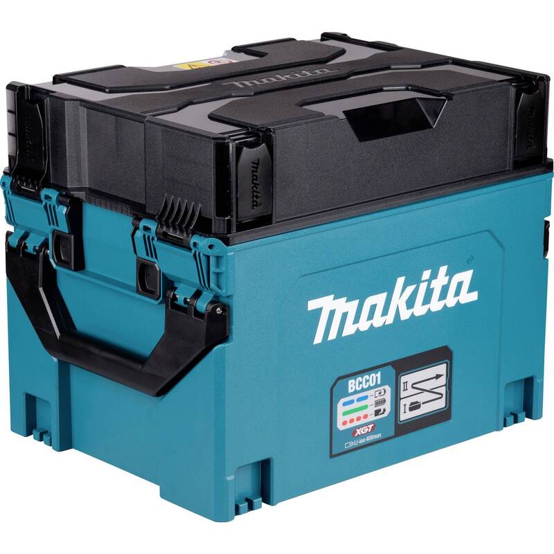 Makita Akku-Ladekoffer BCC01 1914U3-7 für 8 LXT/XGT Akkus IPX4 295x320mm 6,5kg - 0197050357847