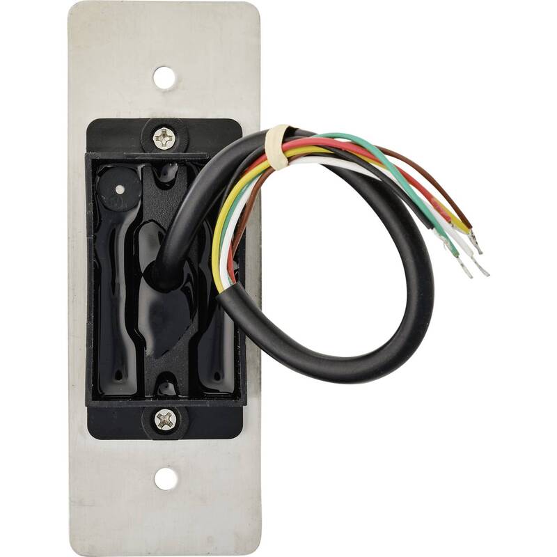 Sygonix Fingerprint RFID Zugangssystem Unterputz IP66 wetterfest schwarz 12V - 4064161183954