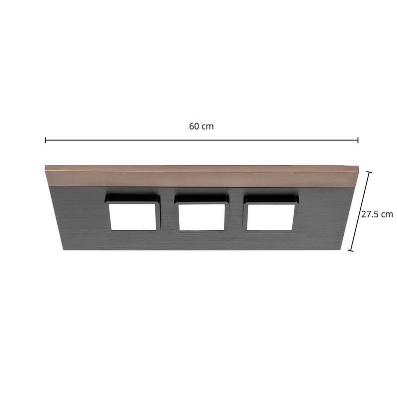 Lucande Esteria Deckenleuchte Hängeleuchte Deckenlampe Lampe dreiflammig GX53 - 4251911756555