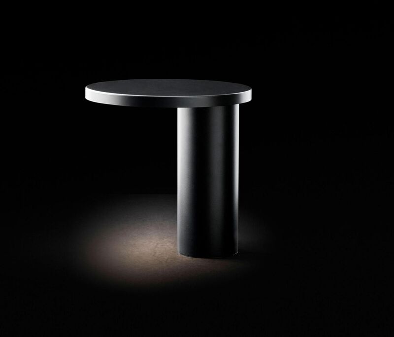 Oluce - Cylinda 218 LED Tischleuchte schwarz matt Tischlampe SIEHE TEXT/FOTO - 221516