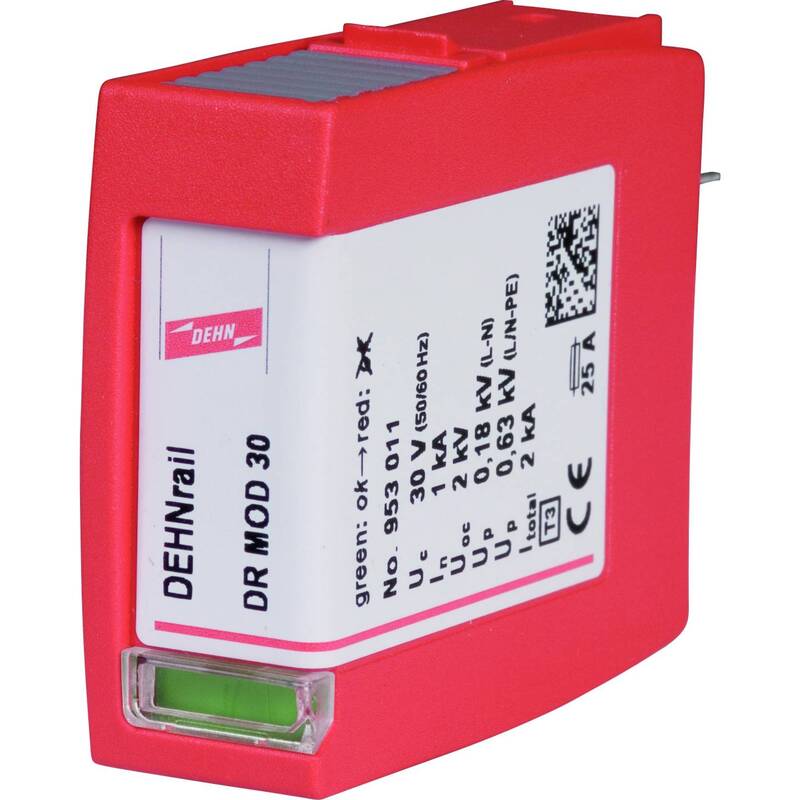 DEHN 953011 DR MOD 30 Überspannungsschutz-Modul 1 kA Verteilerschrank-Technik - 4013364109636