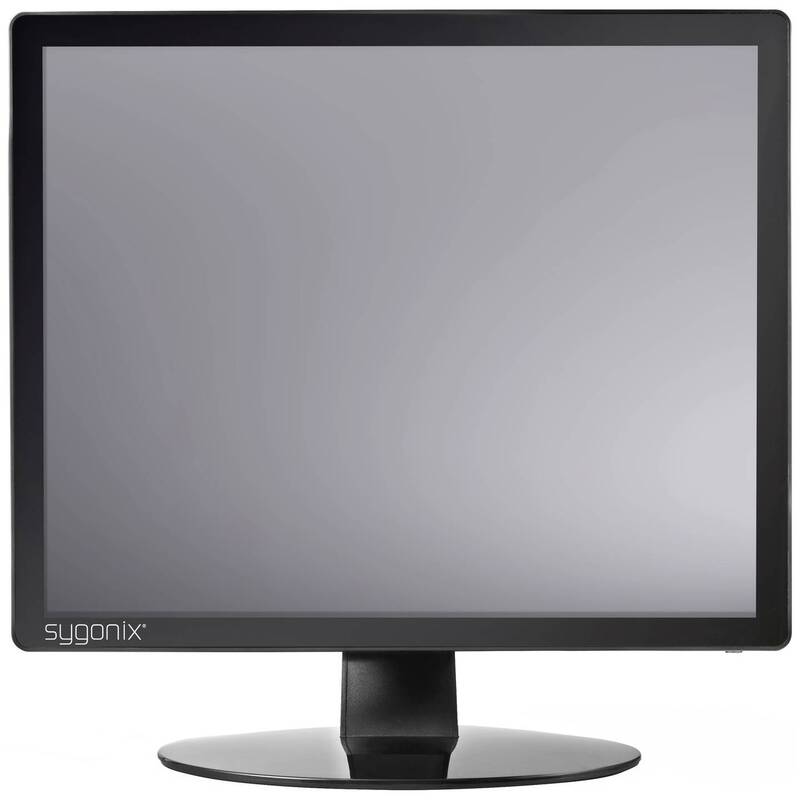 Sygonix Monitor Bildschirm LCD CCTV Farbmonitor 19 Zoll SIEHE TEXT/FOTO - 4064161321257