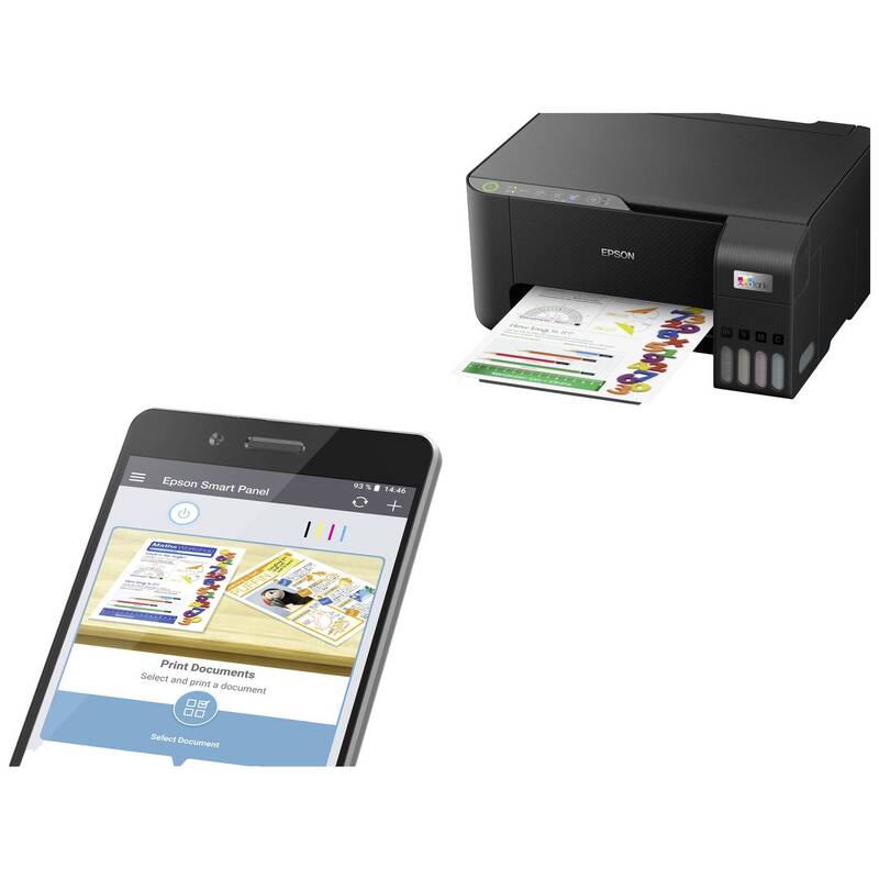 Epson EcoTank ET-2810 Multifunktionsdrucker All-in-One Drucker Scanner DEFEKT - 8715946684109