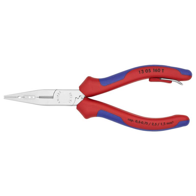 Knipex Verdrahtungszange 160mm Zange Werkzeug Crimpzange 60HRC 139g 1305160 - 4003773071426