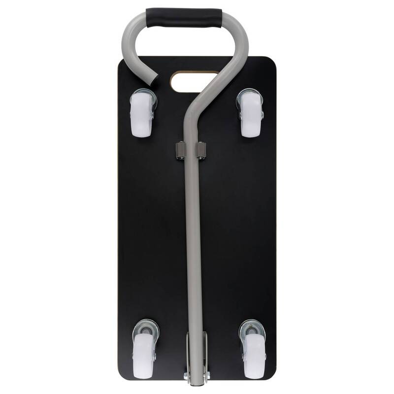 TOOLCRAFT Klappbarer Plattformwagen 59x29 cm 250 kg Traglast Schwarz - 4064161342962