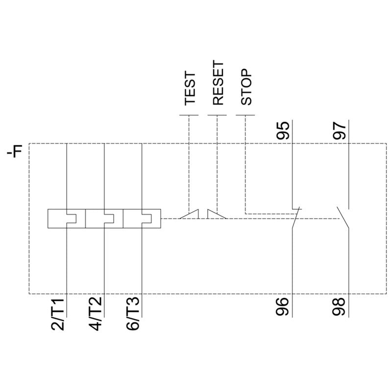 Siemens Überlastrelais 3RU2126-1JB0 Heizschutz Relais 7-10A IP20 S0 690V 1 St. - 4011209780910