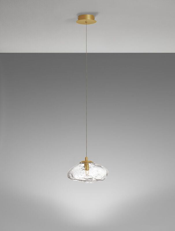 Nova Luce Pendelleuchte Hängeleuchte KING G9 LED Gold dimmbar Lampe Beleuchtung - 5212017432513
