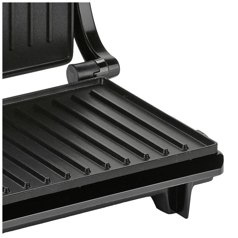 Tristar GR-2846 Kontaktgrill 700W Edelstahl Antihaftbeschichtung Sicherheitsv... - 8713016028464