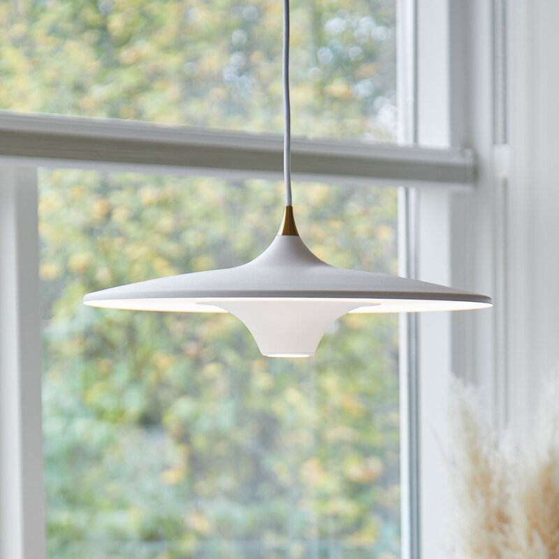 LOOM DESIGN Hängeleuchte Pendelleuchte LED Lampe Moja Aluminium Messing weiß - 5712802225158