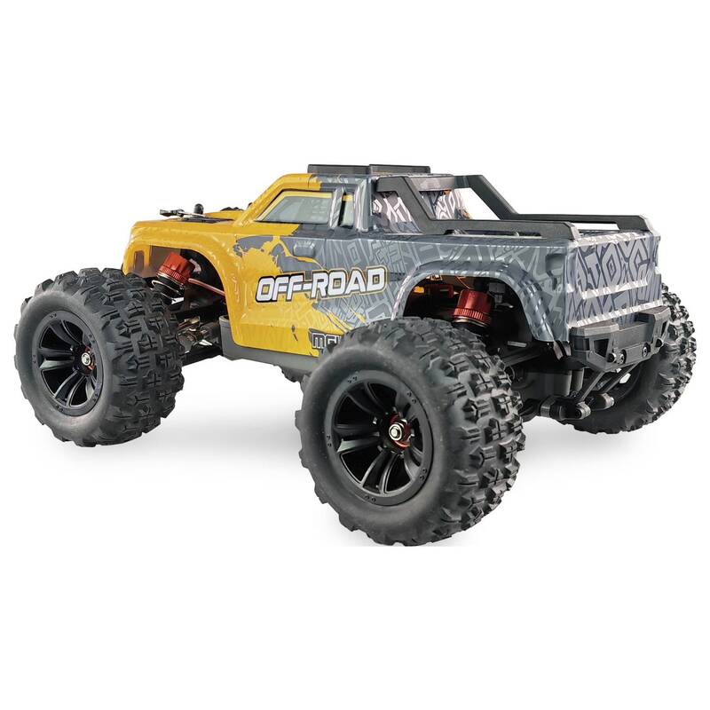 Amewi RC Modellauto MEW4 Monstertruck 1:16 Brushless 4WD 40 km/h RtR orange - 4262408971344