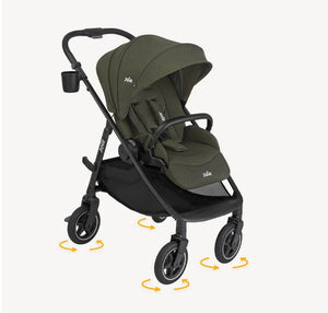 B-Ware Joie Kinderwagen Buggy Renne 3 Kombikinderwagen Sportwagen mit Zubehör grau