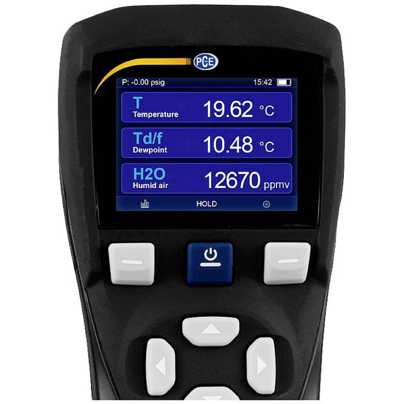 PCE Instruments Taupunktmessgerät PCE-DPM 3 Hygrometer Druckluft - 4250348719812