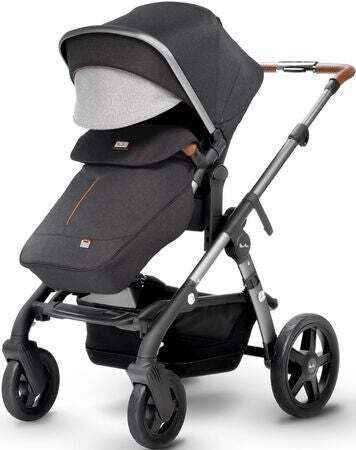 Silver Cross Wave Kombikinderwagen Kinderwagen Sportwagen Babybuggy 2020 Granit - 5055836912640