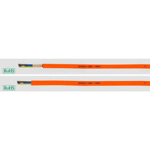B-Ware HELU Steuerleitung H07BQ-F 2x1,5mm² orange 100m Kabel für Werkzeuge und Geräte