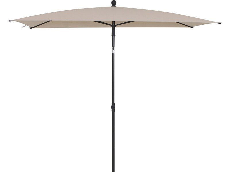 Siena Garden Gartenschirm City 210cm x 140cm Natur Sonnenschirm mit - 4055938415750