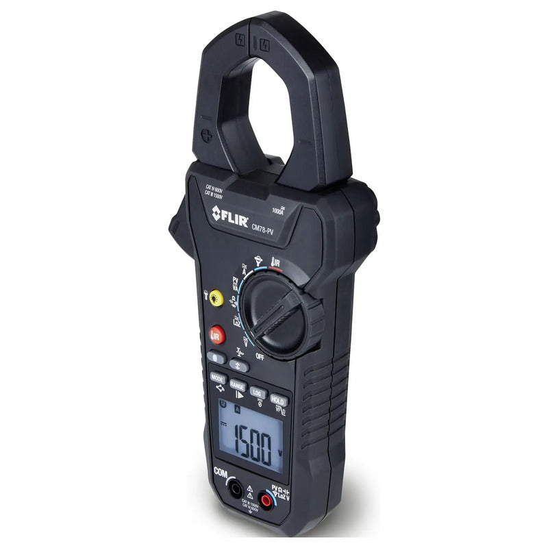 Solar Clamp Meter,1500 V,Plastic/Metal - 0793950370759