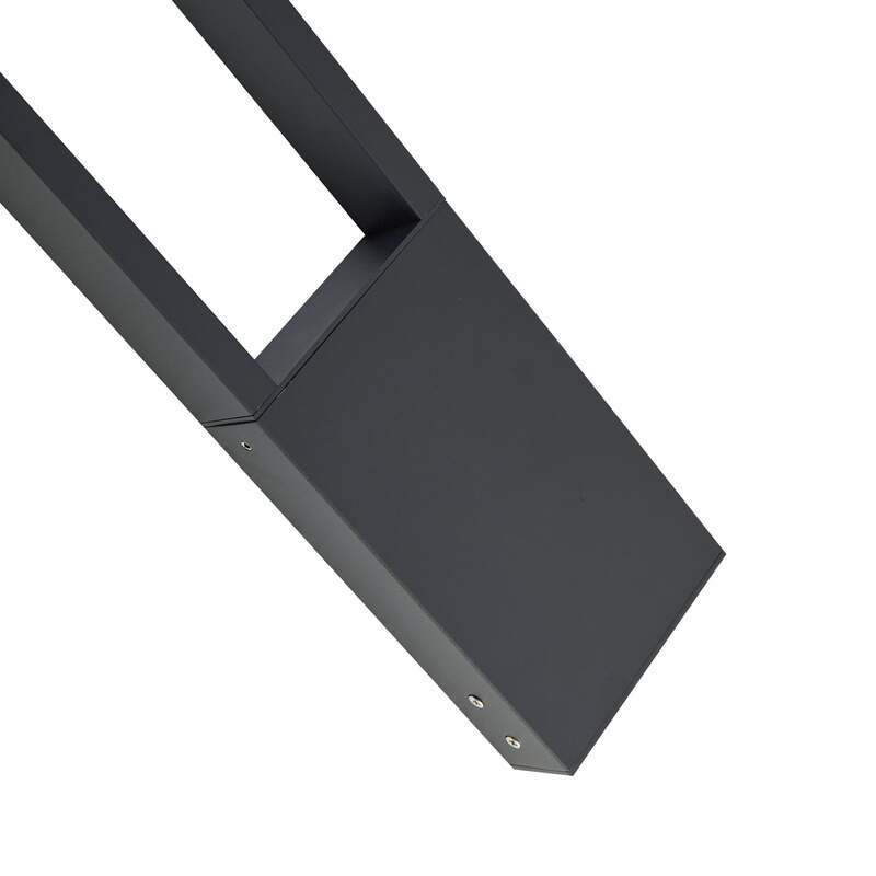 Lindby Wegeleuchte Gartenleuchte LED Außenleuchte Lonete dunkelgrau IP65 65 cm - 4251911785111