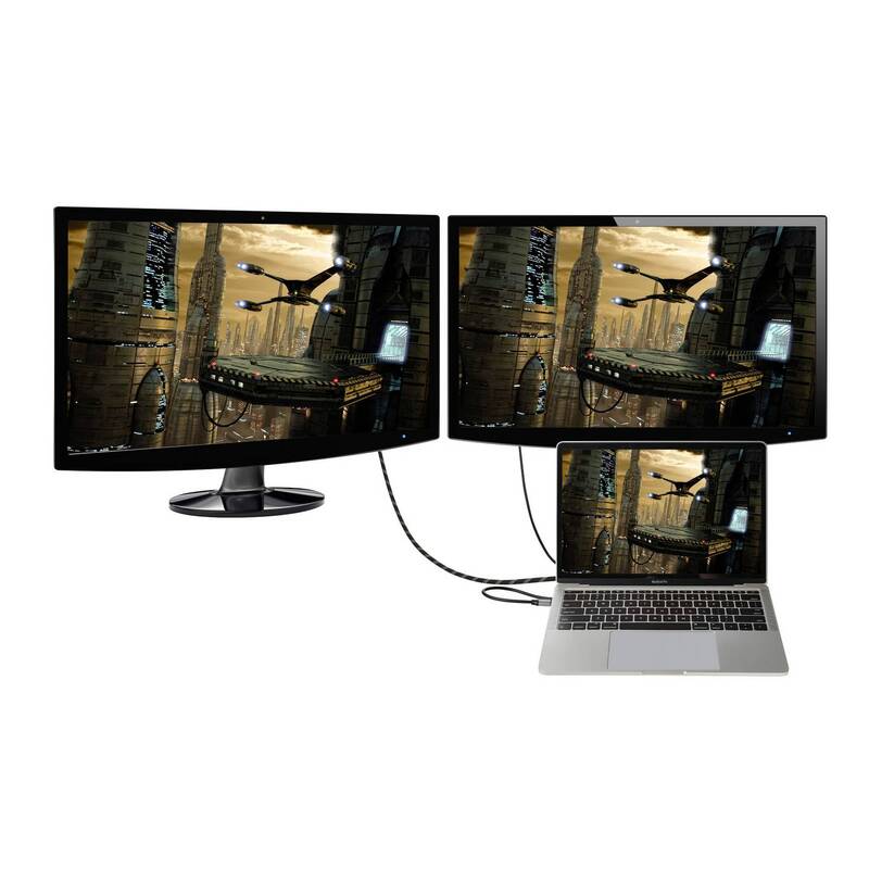 Renkforce USB-C Dockingstation RF-DKS-902 mit Kartenleser 4K HDMI grau - 4064161246857