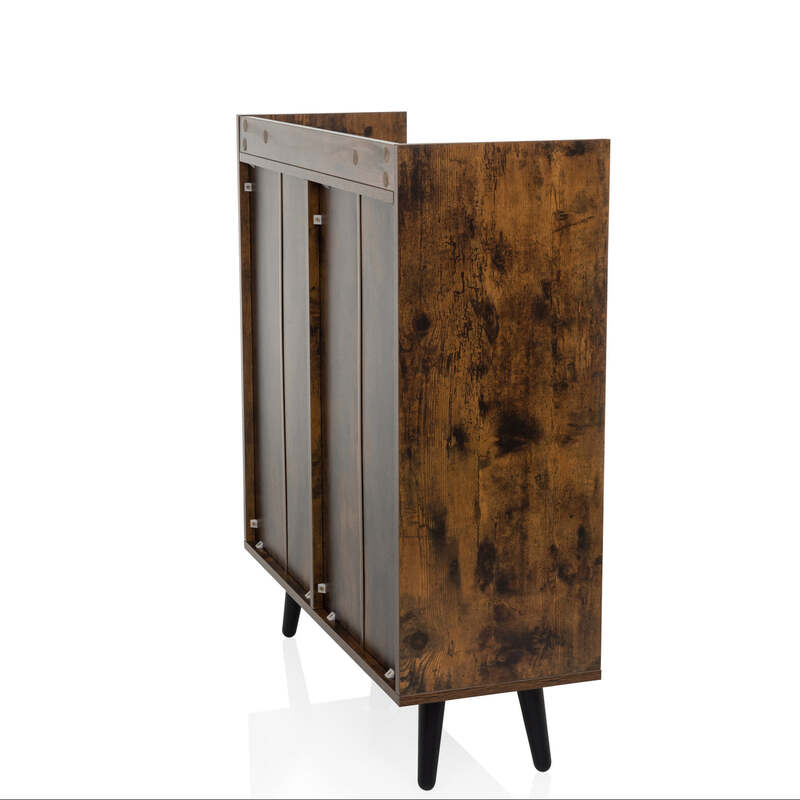 hjh LIVING Sideboard / Kommode MYRDAL 80x30x90 cm 2 Schubladen Schrank - 4064323045335