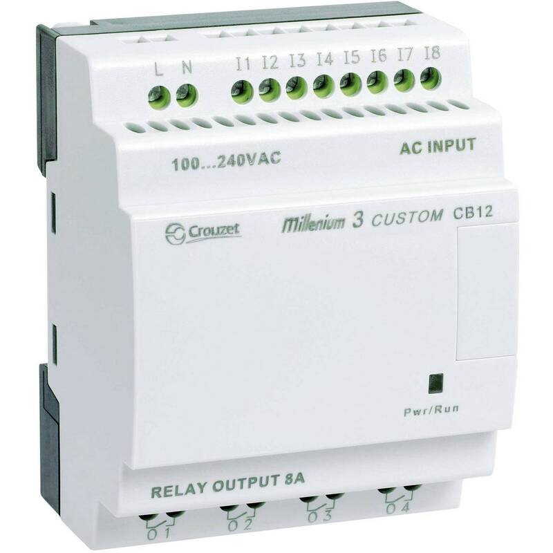 Crouzet SPS Steuerungsmodul Millenium 3 CB12R 24VDC 8E 4A Industrieautomation - 3593150025568