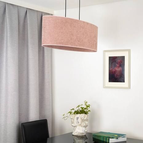 Euluna Hängelampe Hängeleuchte Celine LED Pendelleuchte Lampe pink 80cm lang - 4251911790177