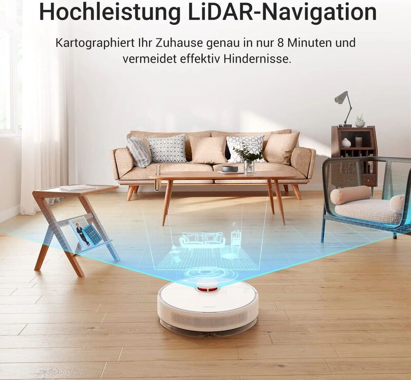 dreame D10 Plus Saug-Wischroboter Weiß Ladestation SIEHE TEXT/FOTO - 6973734689657