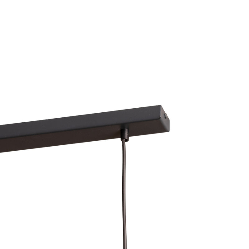 Hängeleuchte Rif 3 anthrazit 3-flammig linear Stahl dimmbar E27 67 cm - 5902846810728