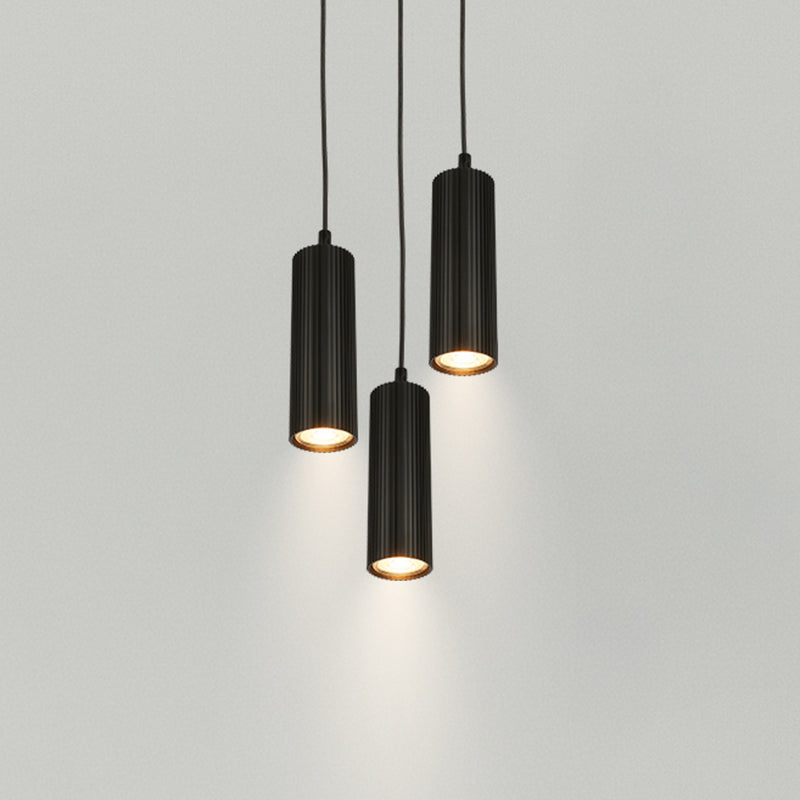 Briloner Hängeleuchte Ida LED Pendelleuchte dimmbar schwarz 3-flammig Ø20cm - 4002707501992