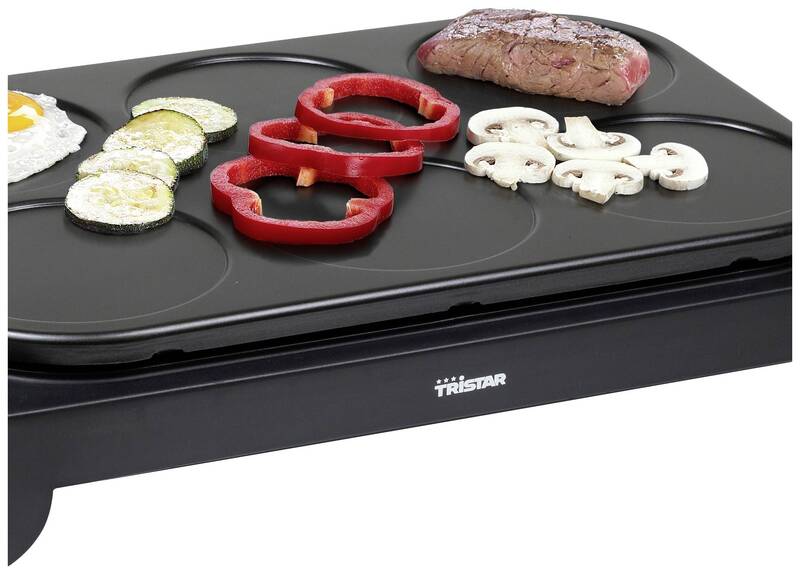 Tristar BP-2827 Wok-Set 1000 W für 6 Personen mit Backplatte und Pfännchen - 8713016028273