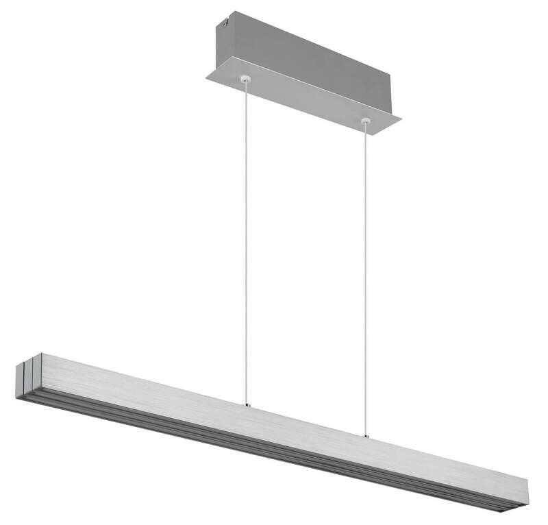 Globo Hängeleuchte Pendelleuchte LED CCT Memoryfunktion Gebürstet 150cm - 9007371474233