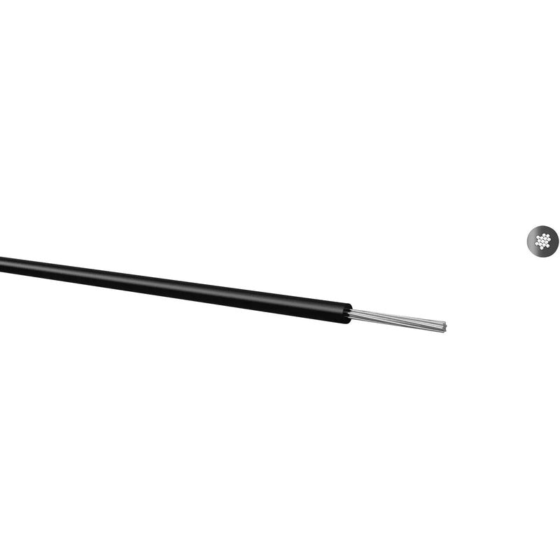 Kabeltronik Schaltlitze LiYv 1x0.14mm² Weiß 100m Flexible Litze Kabel Draht - 2050001646606