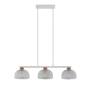 B-Ware Lindby Louk Pendellampe 3-flammig weiß Deckenlampe Hängelampe Hängeleuchte Lampe