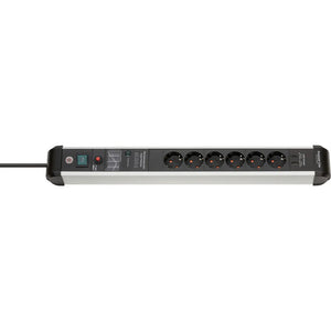B-Ware Brennenstuhl 1391010620 Überspannungsschutz-Steckdosenleiste 6-fach 3m USB Ty...