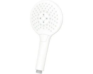 B-Ware Avital Handbrause Duschkopf LOBA Duschkopf matt weiß 3 Strahlarten rund 240mm