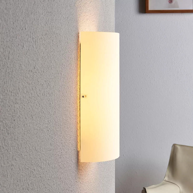 Lindby Tuli Wandleuchte Wandlampe Leuchte Lampe E14 gefrostet 1xE14 40W LED Glas - 4251096526936