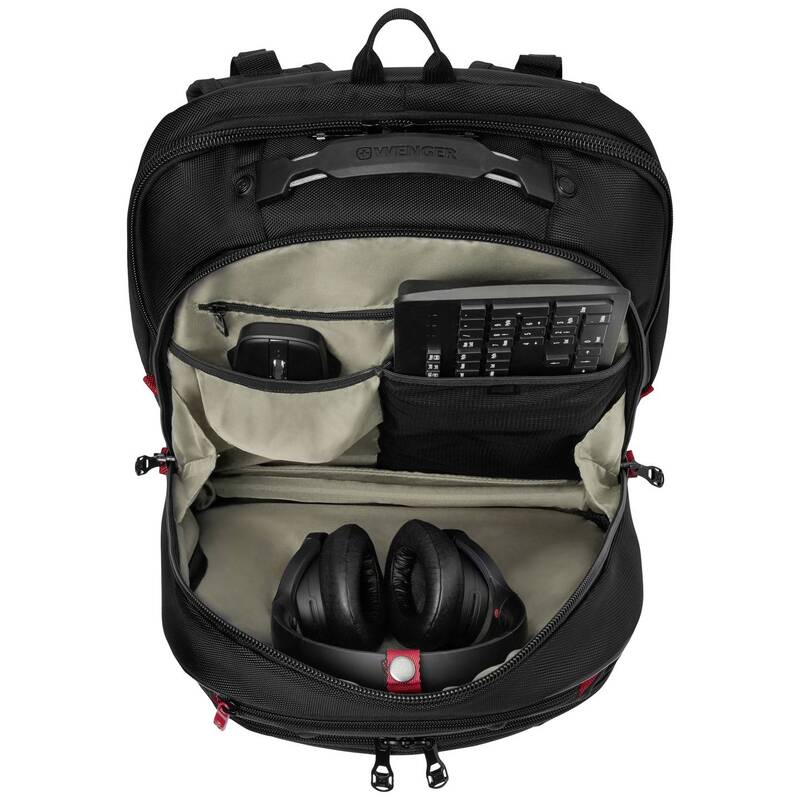 Wenger Notebook Rucksack Carbon Pro schwarz 39,6cm Laptop Rucksack 15,6 Zoll - 7611160255242